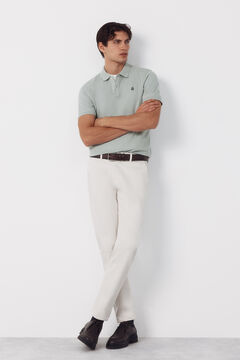Cortefiel Polo b&aacute;sico piqu&eacute; slim