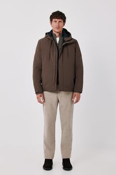 Cortefiel Short hooded parka