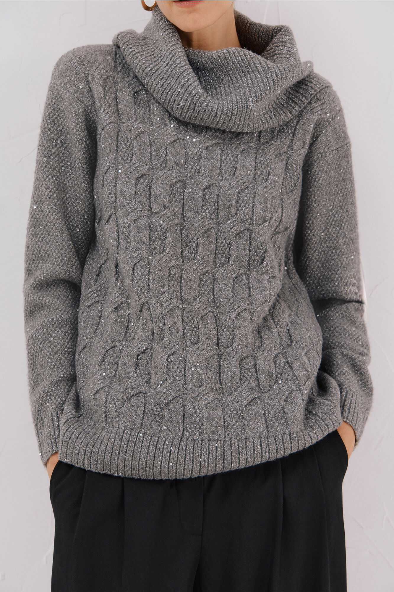 Cortefiel Jersey punto lentejuelas