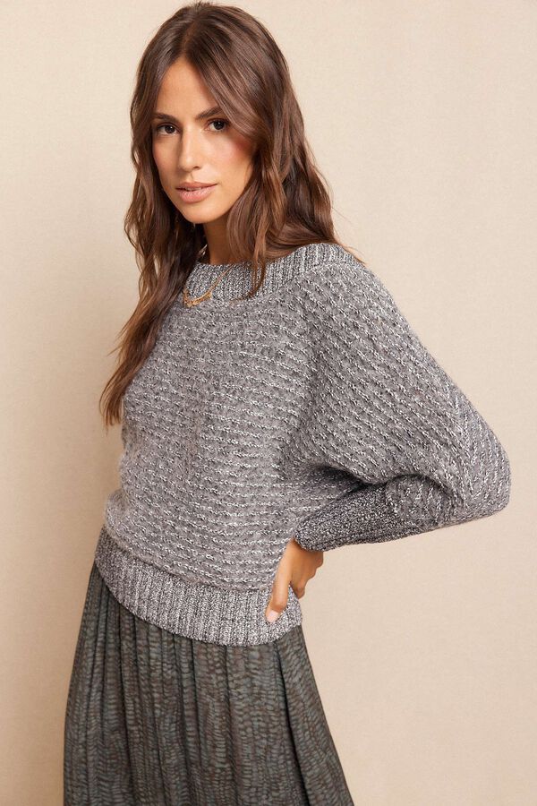 Slowlove Jersey asim&eacute;trico Gris