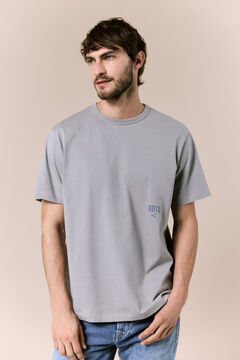 OOTO Camiseta lavada con logo
