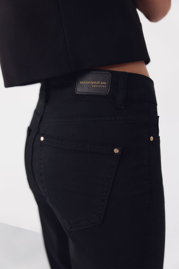 Cortefiel Jeans Sensational Pitillo color Negro