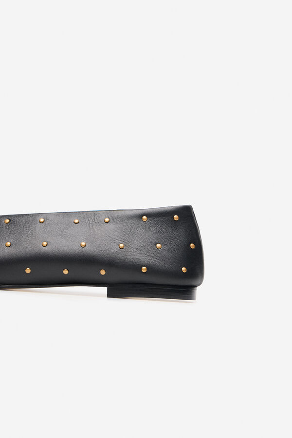Cortefiel Ballet flat Black