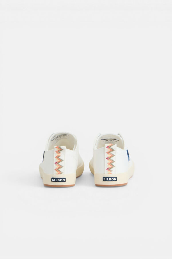 Silbon Zapatilla clasica lona Blanco
