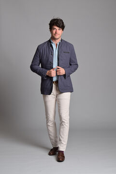 Cloking Chaqueta Austriaca Lino y Ante