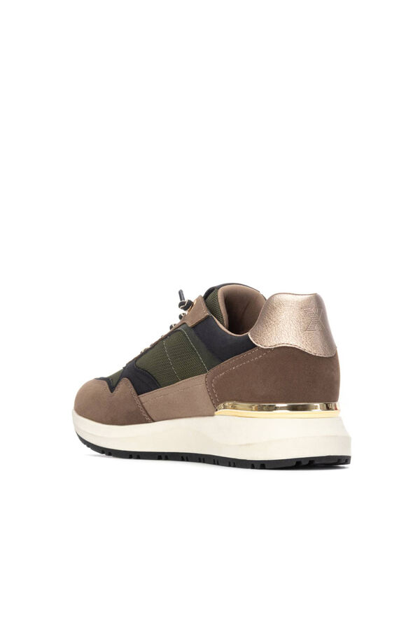 XTI Zapatilla de mujer Kaki