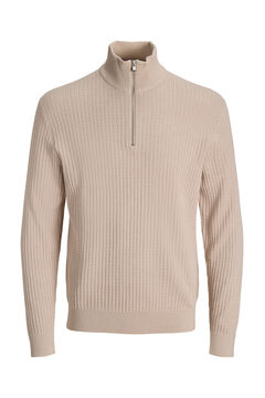 Jack & Jones Jersey de punto cuello cremallera