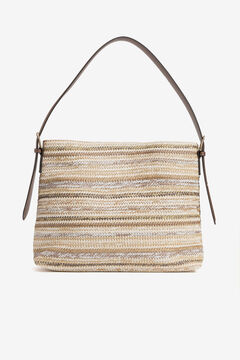 Vilanova Bolso de Hombro Efecto Paja