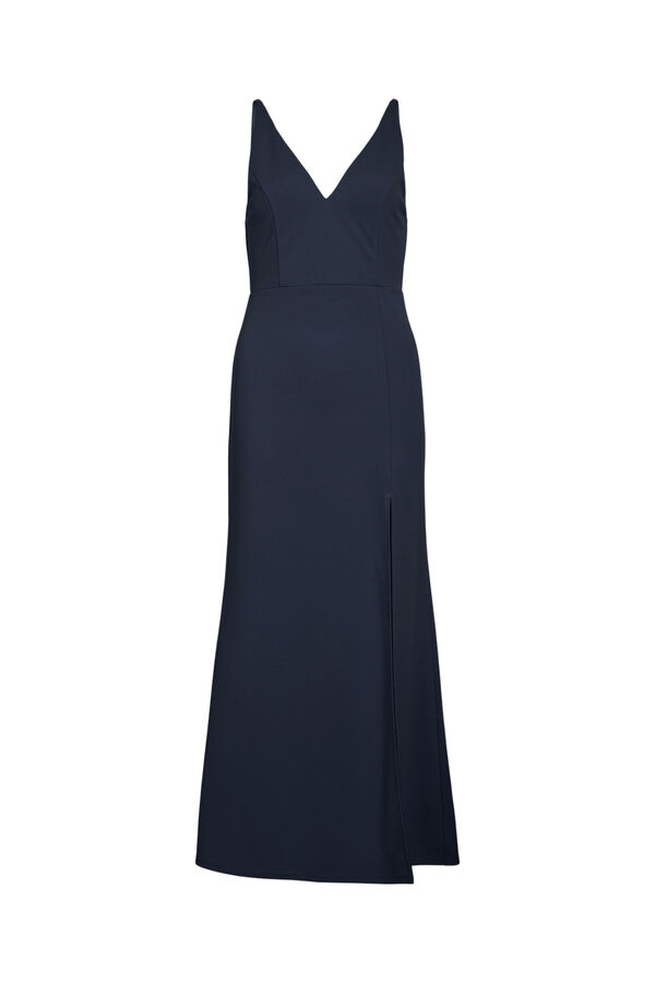Vila Vestido largo de fiesta de tirantes Blue