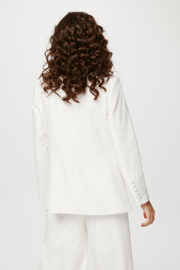 Vila Blazer solapa punta de lanza Blanco