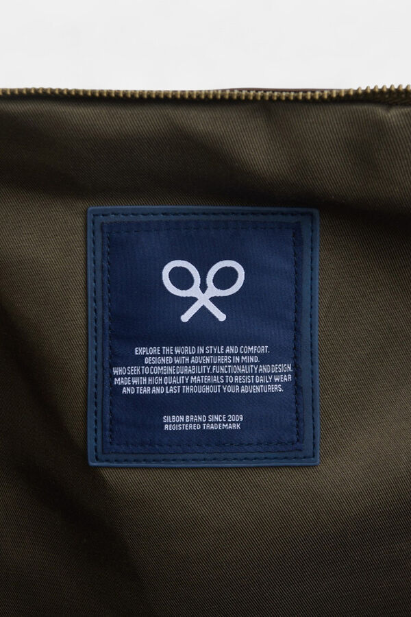 Silbon Bolsa de viaje ajustable Verde