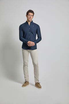 Street Monkey Camisa Oxford con logo