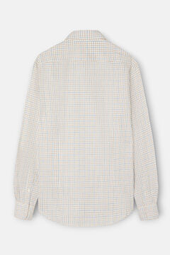 Silbon Camisa sport cuadro bicolor