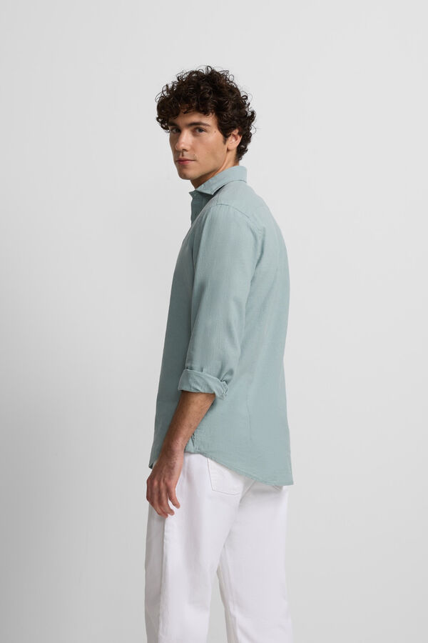 Silbon Camisa sport soft Green