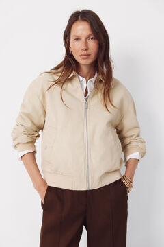 Cortefiel Casaco bomber efeito pele