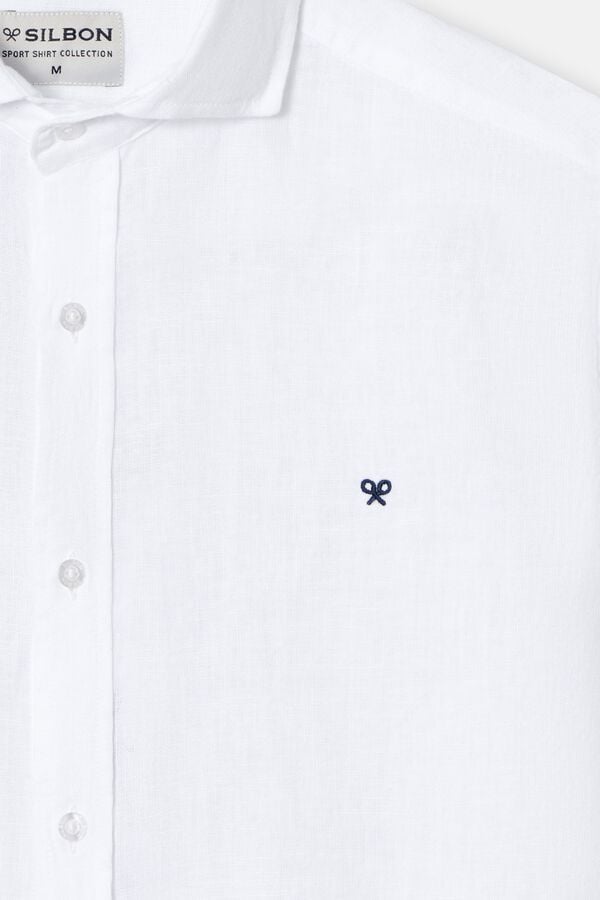 Cortefiel Camisa sport ligera White