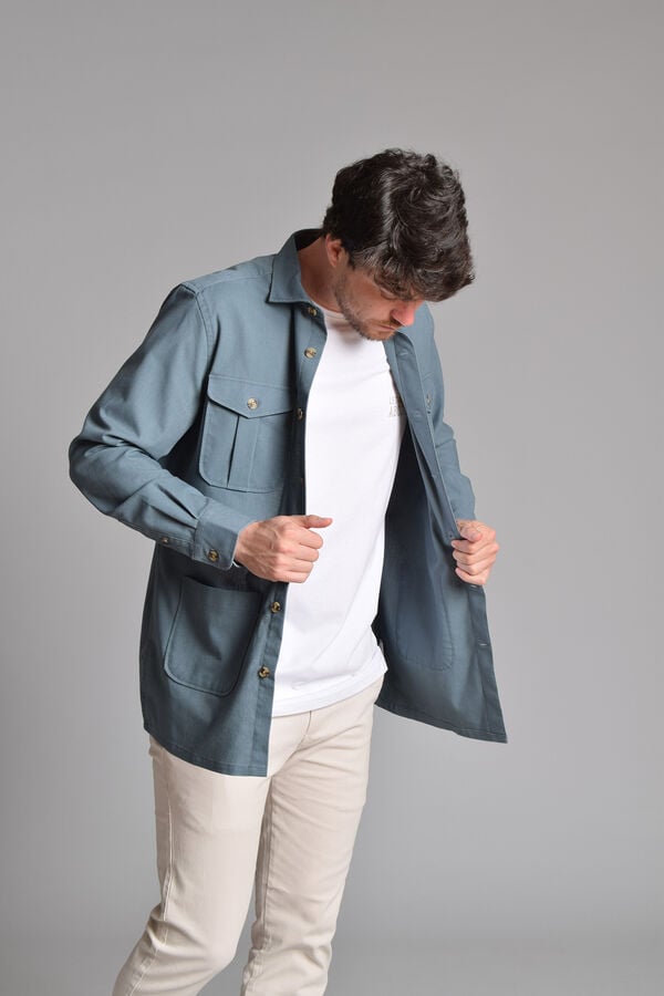 Cloking Camisa Sahariana Blue