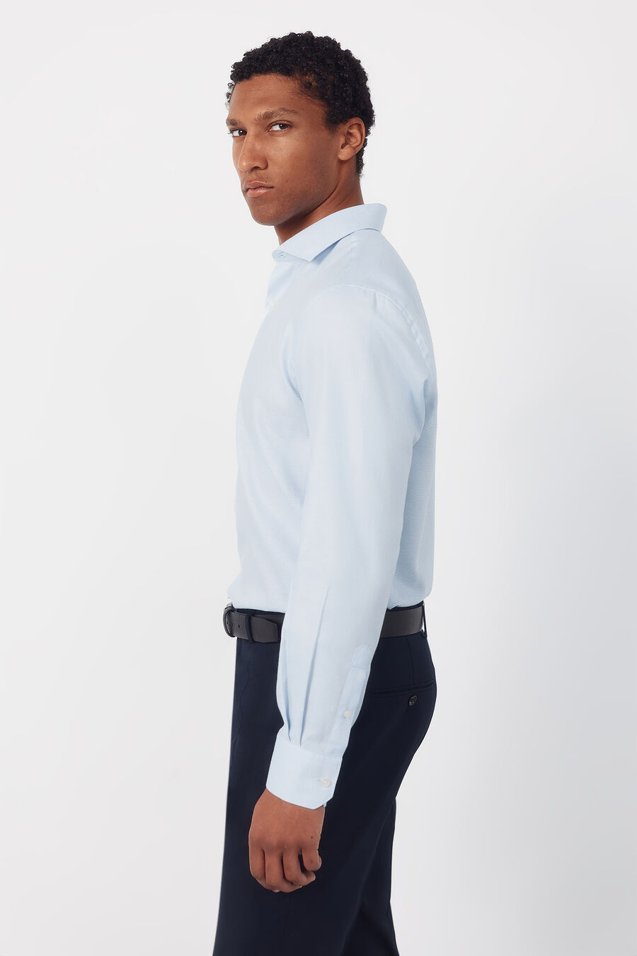 Camisa vestir otomán slim fit fácil plancha