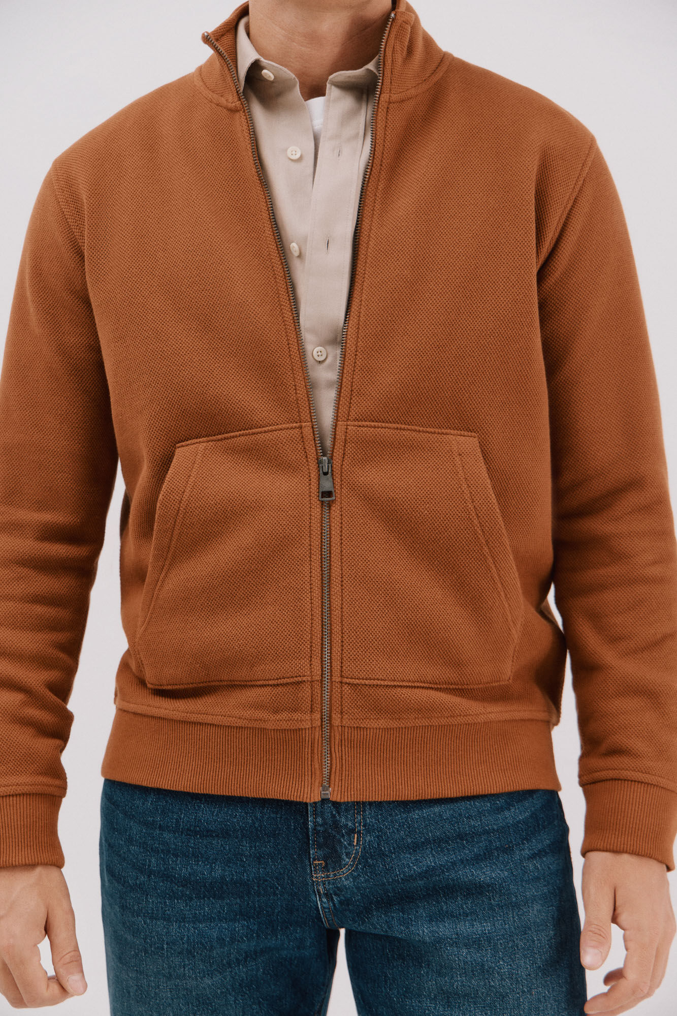 Cortefiel C&aacute;rdigan tejido estructura