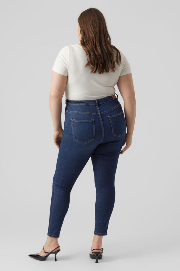 Vero Moda Curve Vaquero Slim talla grande Azul