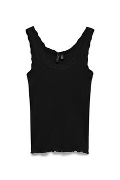 Vero Moda Top de tirantes con encaje Negro
