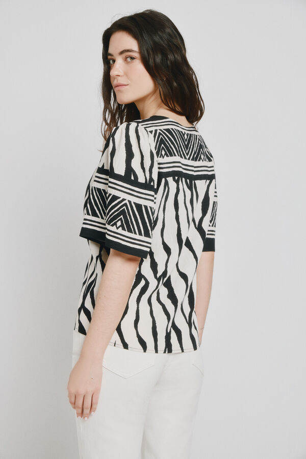 Vero Moda Top de manga corta Negro
