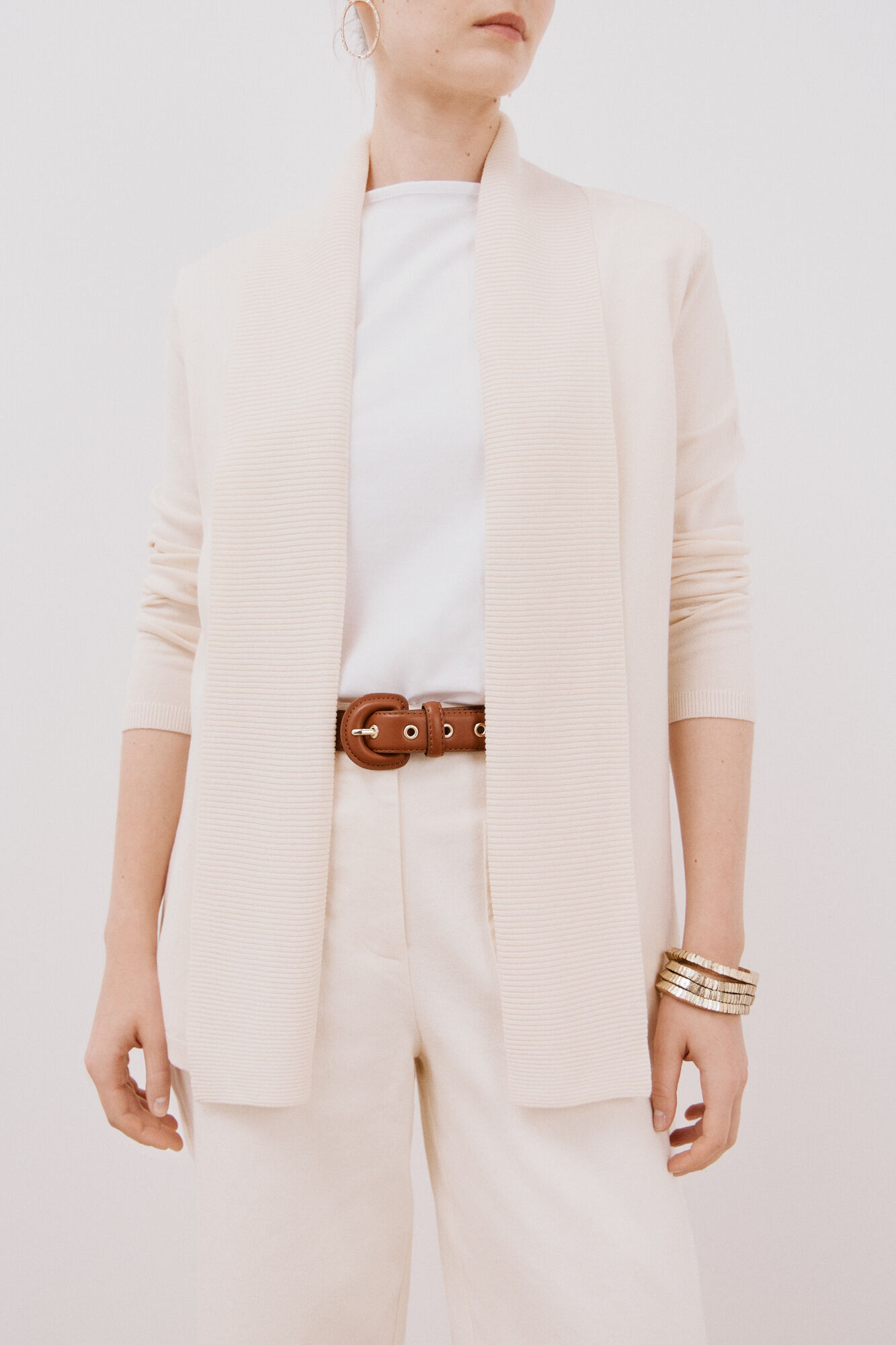 Cortefiel Casaco gola xaile