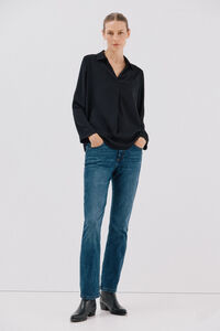 Cortefiel Camisa pliegue