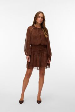 Vero Moda Vestido curto fluido com cintura drapeada