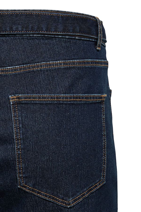 Vero Moda Curve Vaquero pata ancha talla grande Azul marino