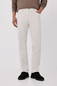 Cortefiel Pantal&oacute;n vaquero 5 bolsillos color regular fit