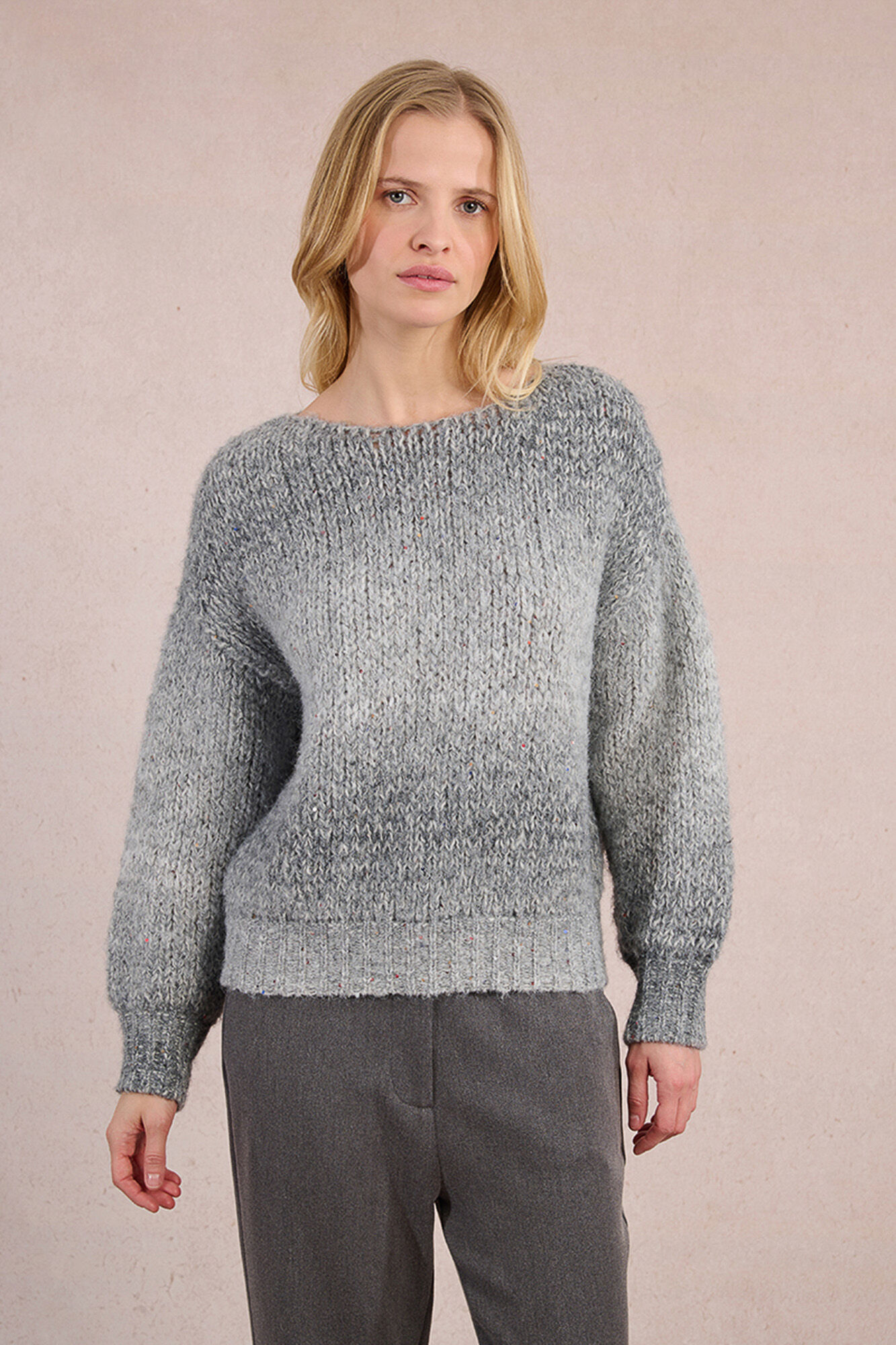 Molly Bracken Camisola tie dye de manga comprida