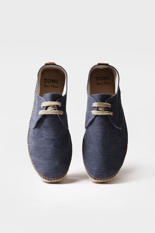 Toni Pons Alpargata de cordones hombre Azul marino