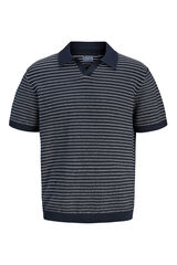 Jack & Jones Jersey punto cuello polo Azul marino