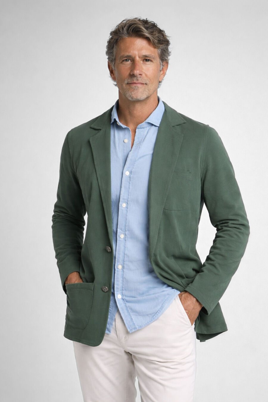 Chaqueta Piqué Singapore