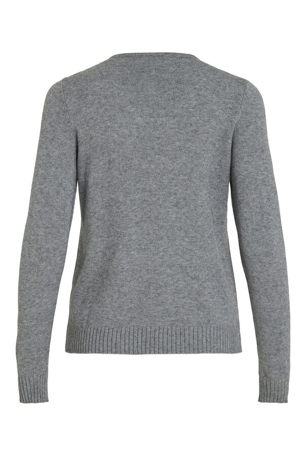 Vila Jersey b&aacute;sico de punto Gris