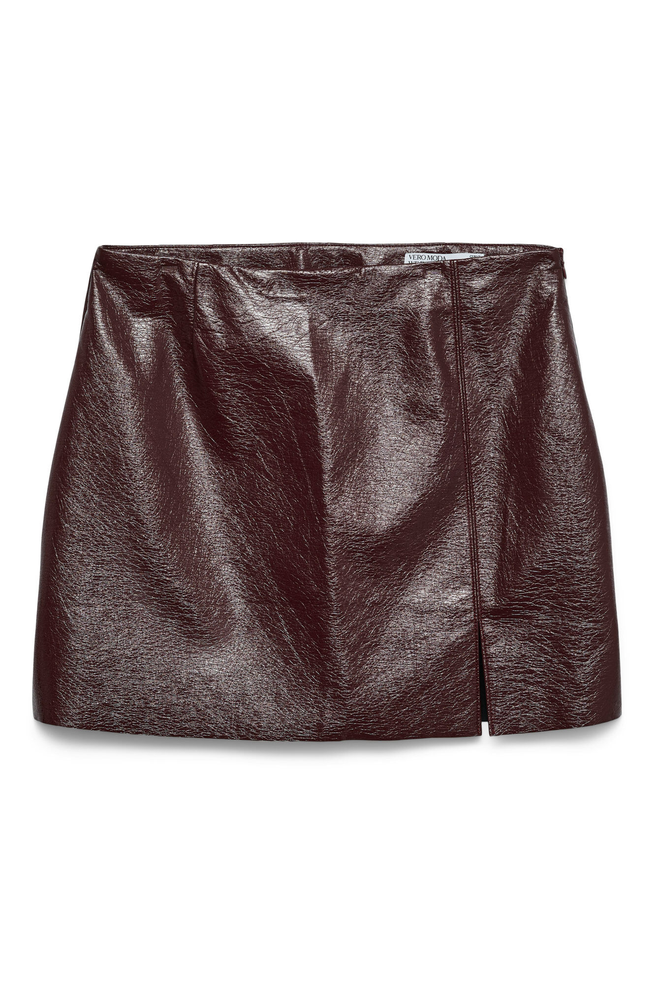 Vero Moda Curve Falda corta efecto piel talla grande