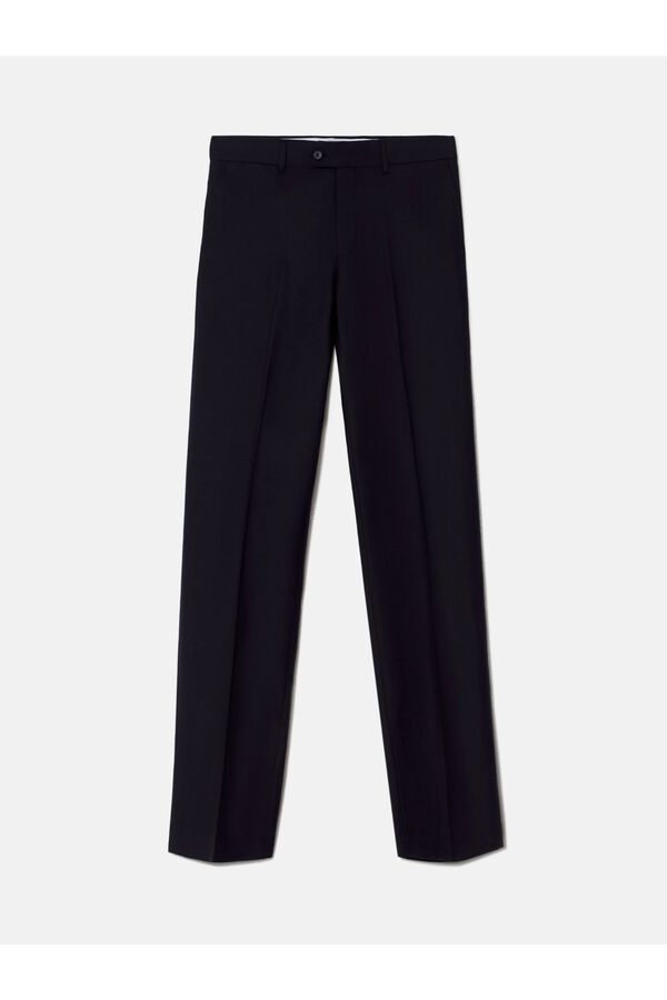Silbon Pantal&oacute;n traje natural stretch Azul marino