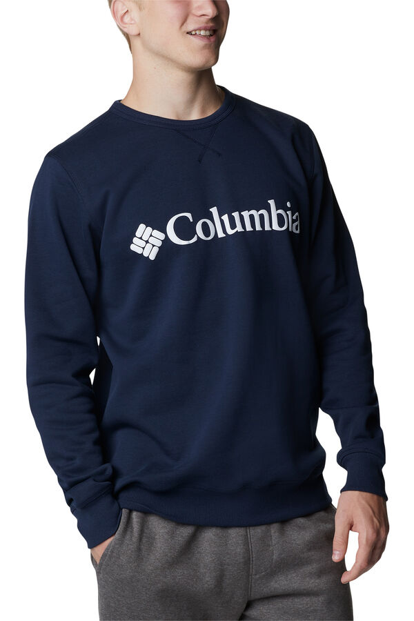 Columbia Camisola de gola redonda com logo Columbia&trade;  Azul