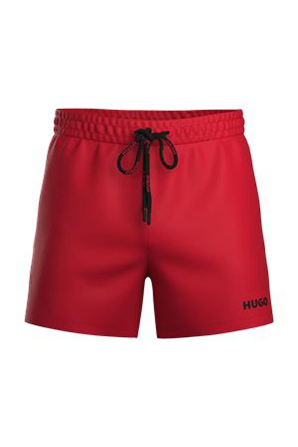 HUGO Ba&ntilde;ador con logo Rojo