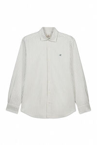 OOTO Camisa oxford rayas manga larga