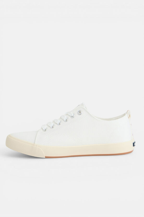 Silbon Zapatilla clasica lona Blanco