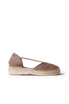 Toni Pons Alpargata de ante con tiras