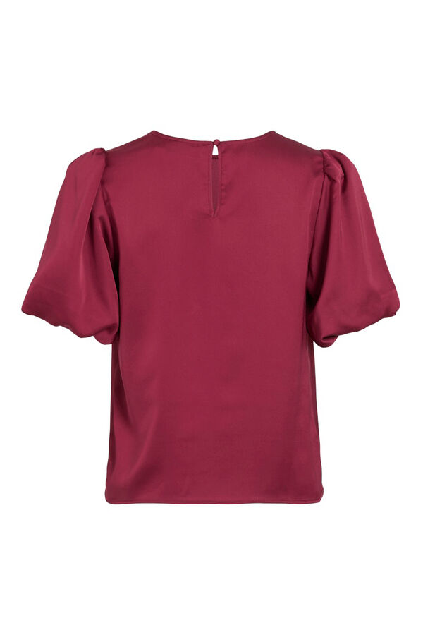 Vila Blusa manga bal&atilde;o acetinada Granada