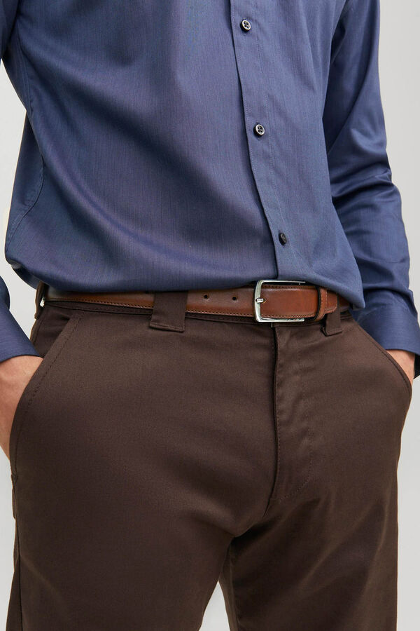 Jack & Jones Cinturón piel Marrón