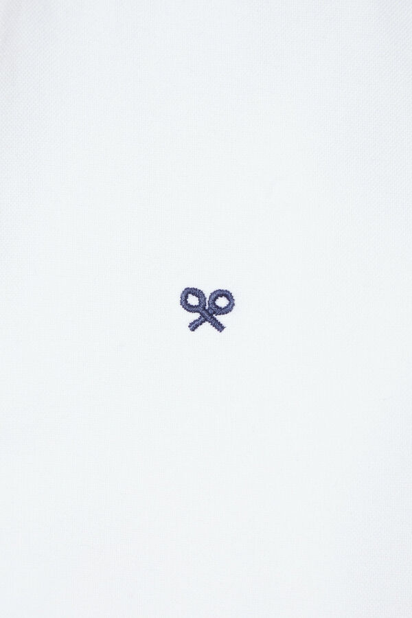 Silbon Camisa sport oxford Blanco