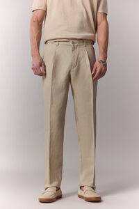 OOTO Pantal&oacute;n traje coordinado lino