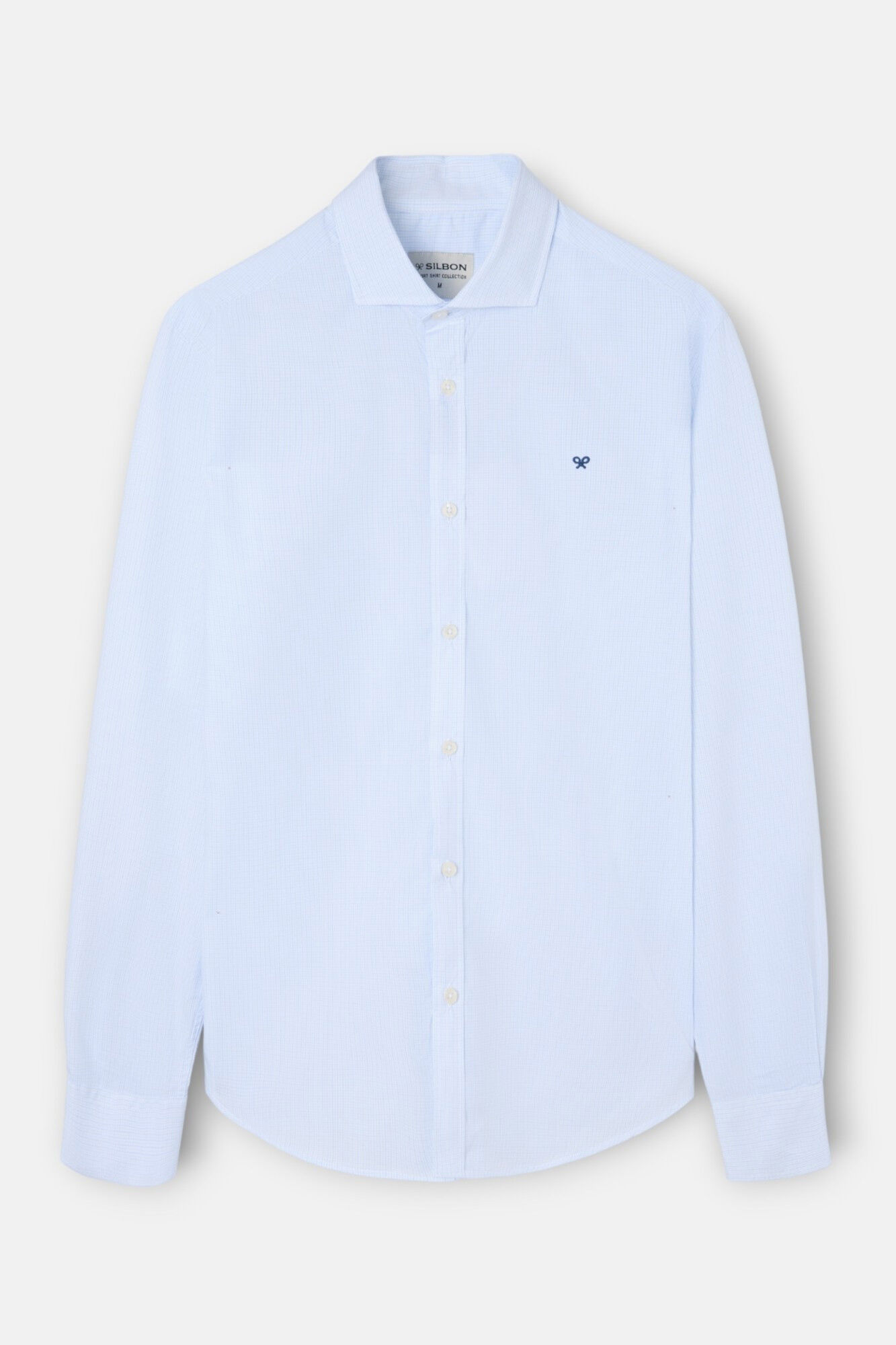 Silbon Camisa sport classic mini cuadro