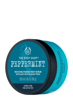 The Body Shop Exfoliante Calmante de Piedra P&oacute;mez y Menta para Pies