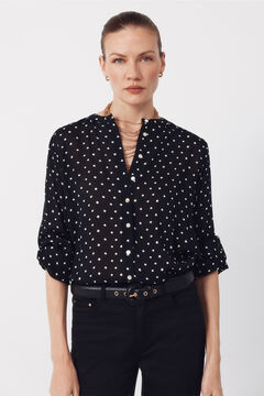 Cortefiel Blusa cuello redondo